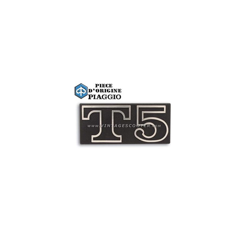 Embleme aile T5 Vespa 125 T5 Embleme aile T5 Vespa 125 T5